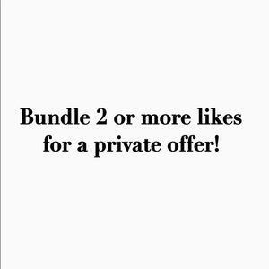 bundle your likes to save!!